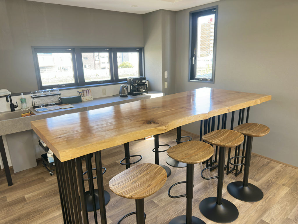 株式会社アウラのオフィス：休憩スペース